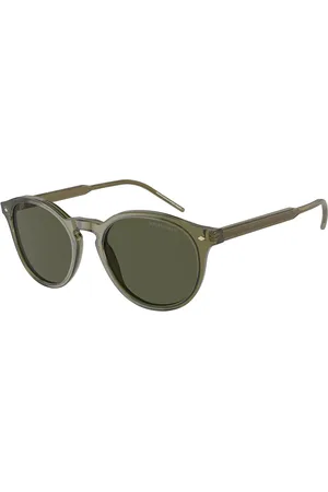 Giorgio Armani AR8211F Ajuste Asiático 607452 Gafas de Sol para Hombre Verdes