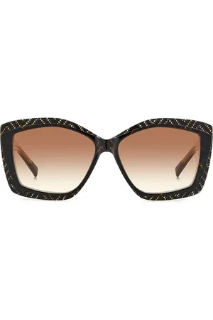 Missoni MIS 0187/G/S Ajuste Asiático VH8/HA Gafas de Sol para Mujer Negras