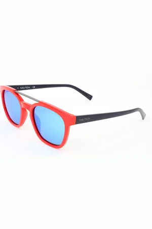 Nautica N3638SP Polarized 620 Gafas de Sol para Hombre Rojas