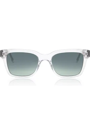 Messyweekend DEAN Transparentes Verdes Gafas de Sol para Mujer Cristal