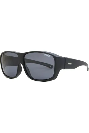 Sinner Sunrise Polarized SISU-655-10-P10 Gafas de Sol para Hombre Negras
