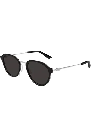 Bottega Veneta BV1331S Ajuste Asiático 001 Gafas de Sol para Hombre
