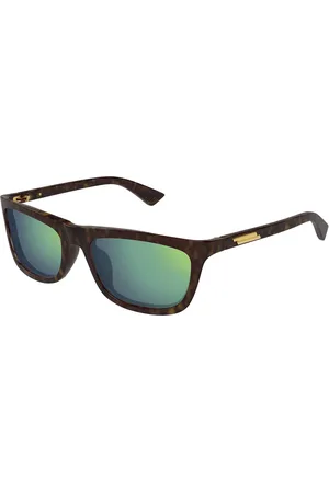 Bottega Veneta BV1328SA Ajuste Asiático 002 Gafas de Sol para Hombre