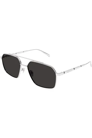 Alexander McQueen AM0477S Ajuste Asiático 001 Gafas de Sol para Hombre