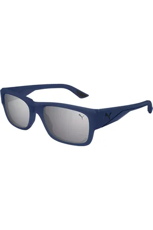 PUMA PU0438S 005 Gafas de Sol para Hombre Azules