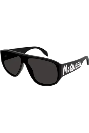 Alexander McQueen AM0386S 001 Gafas de Sol para Hombre Negras