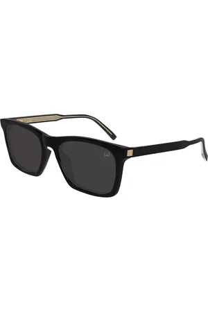 Dunhill DU0083S Ajuste Asiático 001 Gafas de Sol para Hombre Negras