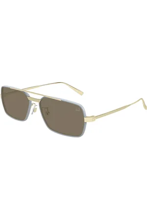 Dunhill DU0076S 004 Gafas de Sol para Hombre Grises