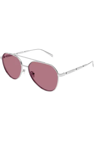 Alexander McQueen AM0478S Ajuste Asiático 004 Gafas de Sol para Hombre