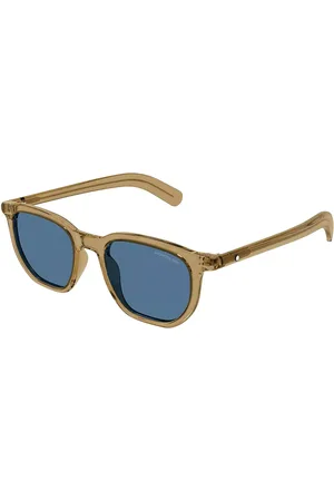 Montblanc MB0352S 005 Gafas de Sol para Hombre Marrones