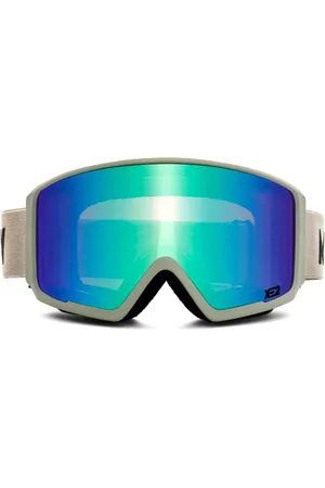 Messyweekend FLIP XE2 Light Grises Verdes Mirrored Gafas de Sol para Hombre Grises