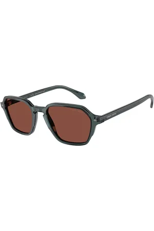 Giorgio Armani AR8220F Ajuste Asiático 6171C5 Gafas de Sol para Hombre Azules