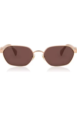 Gucci GG1593S 003 Gafas de Sol para Mujer Dorados