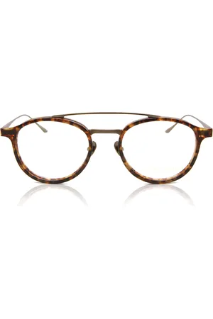 Leisure Society Corbusier/S Carey 18K Antique Dorados Gafas de Sol para Hombre Careyshell