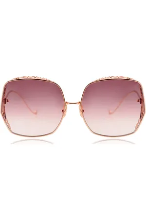 ANNA KARIN KARLSSON NOUVEAU ROMANTICA Rose Dorados Gafas de Sol para Mujer Dorados