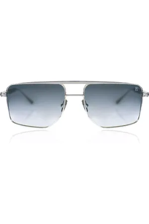 ANNA KARIN KARLSSON LE CHAP - SUN Blancas Dorados Gafas de Sol para Mujer Plateadas