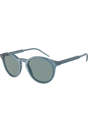 Giorgio Armani AR8211F Ajuste Asiático 607156 Gafas de Sol para Hombre Azules