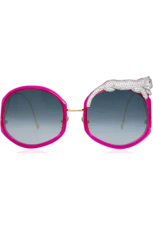 ANNA KARIN KARLSSON ROSE ET LE RÊVE - SUN Hot Rosas Gafas de Sol para Mujer Rosas