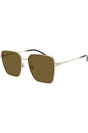Emporio Armani EA2159D Ajuste Asiático 301373 Gafas de Sol para Mujer Dorados