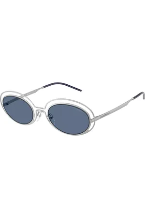 Emporio Armani EA2160 304580 Gafas de Sol para Mujer Plateadas