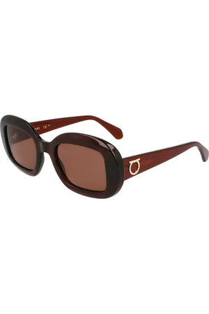 Salvatore Ferragamo SF2038SE 232 Gafas de Sol para Mujer Marrones