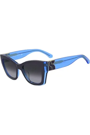 Kate Spade KS Jayda/G/S Ajuste Asiático PJP/9O Gafas de Sol para Mujer Azules