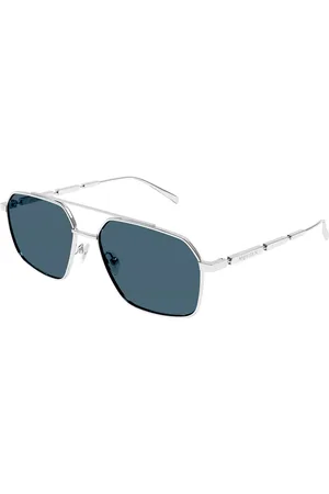 Alexander McQueen AM0477S Ajuste Asiático 004 Gafas de Sol para Hombre
