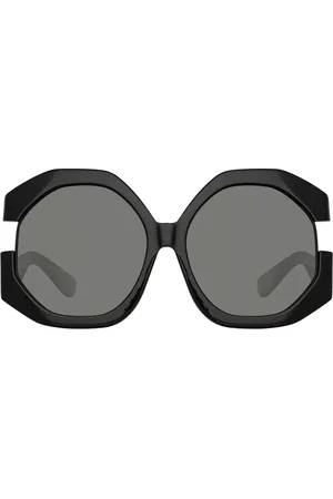 Linda Farrow BARDOT LFL1071 C1 Gafas de Sol para Hombre Negras