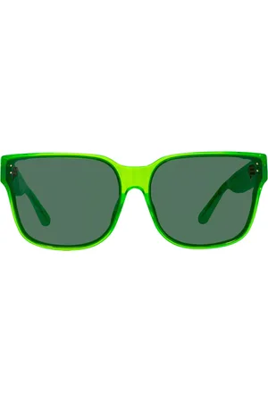 Linda Farrow RUI LFL1467 C3 Gafas de Sol para Hombre Verdes