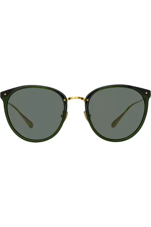 Linda Farrow CALTHORPE LFL251 C100 Gafas de Sol para Hombre Verdes