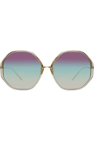 Linda Farrow ALONA LFL901 C16 Gafas de Sol para Mujer Marrones