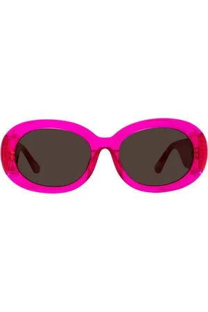 Linda Farrow LINA LFL1462 C3 Gafas de Sol para Hombre Rosas