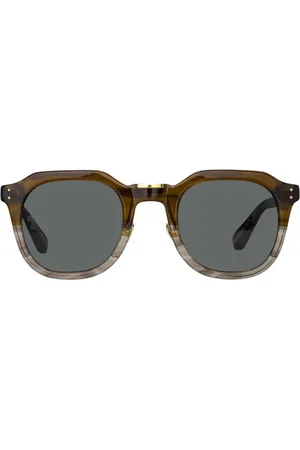 Linda Farrow FLETCHER LFL1103 C15 Gafas de Sol para Hombre Marrones