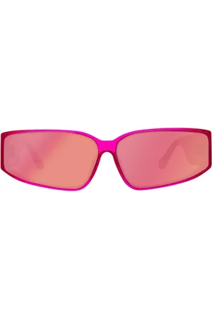 Linda Farrow ALEXIS LFL1465 C3 Gafas de Sol para Hombre Rosas