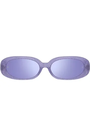 Linda Farrow CARA LFL1252 C8 Gafas de Sol para Mujer Purple
