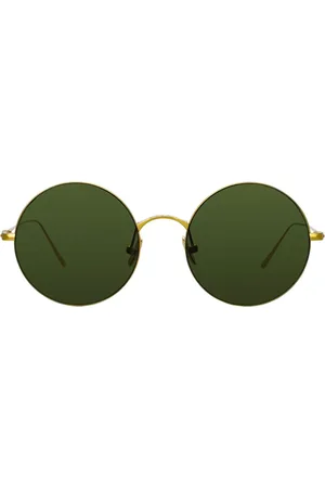 Linda Farrow ZAHA LF32 C4 Gafas de Sol para Hombre Dorados
