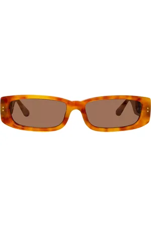 Linda Farrow TALITA LFL1419 C4 Gafas de Sol para Mujer Careyshell