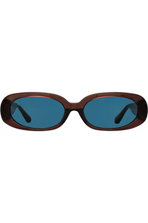 Linda Farrow CARA LFL1252 C14 Gafas de Sol para Mujer Marrones