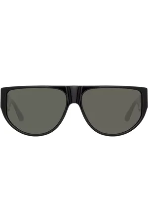 Linda Farrow ELODIE LFL1302 C1 Gafas de Sol para Hombre Negras