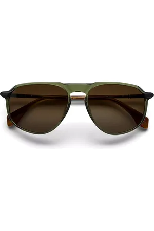 Etnia Barcelona Pecos Polarized GROG Gafas de Sol para Hombre Verdes