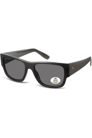 Montana Montana Gafas Recetadas MP195 Polarized MP195C Gafas de Sol para Hombre Grises