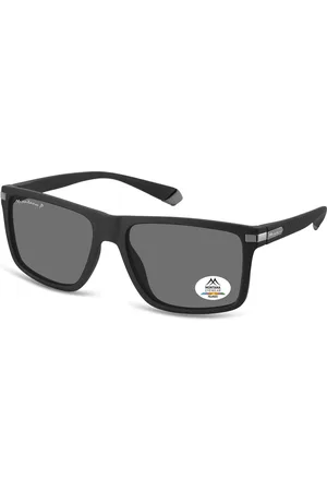 Montana Montana Gafas Recetadas MP197 Polarized MP197 Gafas de Sol para Hombre Negras