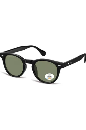Montana Montana Gafas Recetadas MP191 Polarized MP191A Gafas de Sol para Hombre Negras