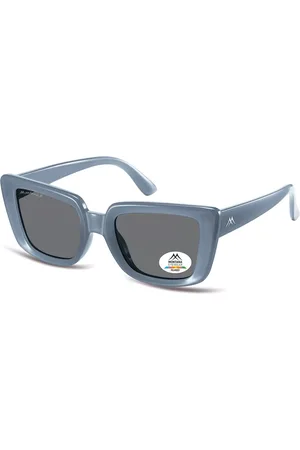 Montana Montana Gafas Recetadas MP193 Polarized MP193D Gafas de Sol para Mujer Azules