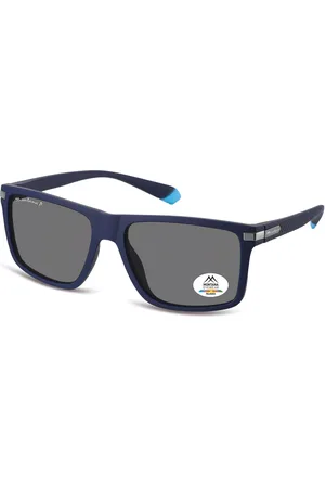 Montana Montana Gafas Recetadas MP197 Polarized MP197D Gafas de Sol para Hombre Azules