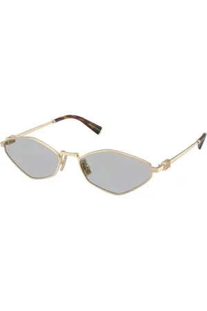 Miu Miu MU56ZS ZVN50K Gafas de Sol para Mujer Dorados