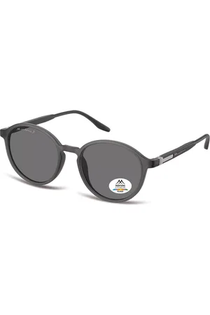 Montana Montana Gafas Recetadas MP187 Polarized MP187E Gafas de Sol para Hombre Grises