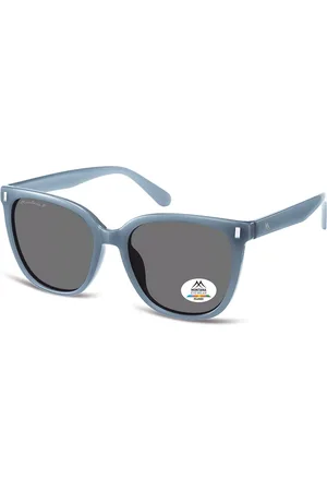 Montana Montana Gafas Recetadas MP190 Polarized MP190C Gafas de Sol para Mujer Azules