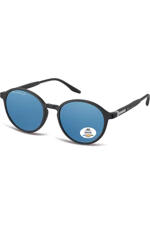 Montana Montana Gafas Recetadas MP187 MP187A Gafas de Sol para Hombre Negras