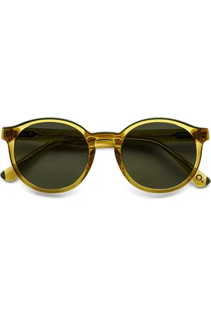 Etnia Barcelona Davao YWGR Gafas de Sol para Hombre Amarillas